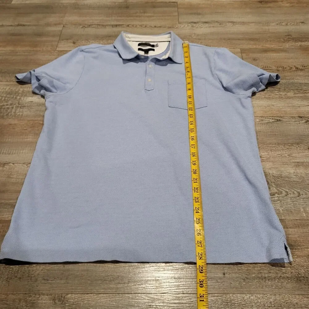Banana Republic Performance Pique Standard Fit Short Sleeve Polo Shirt Mens XL